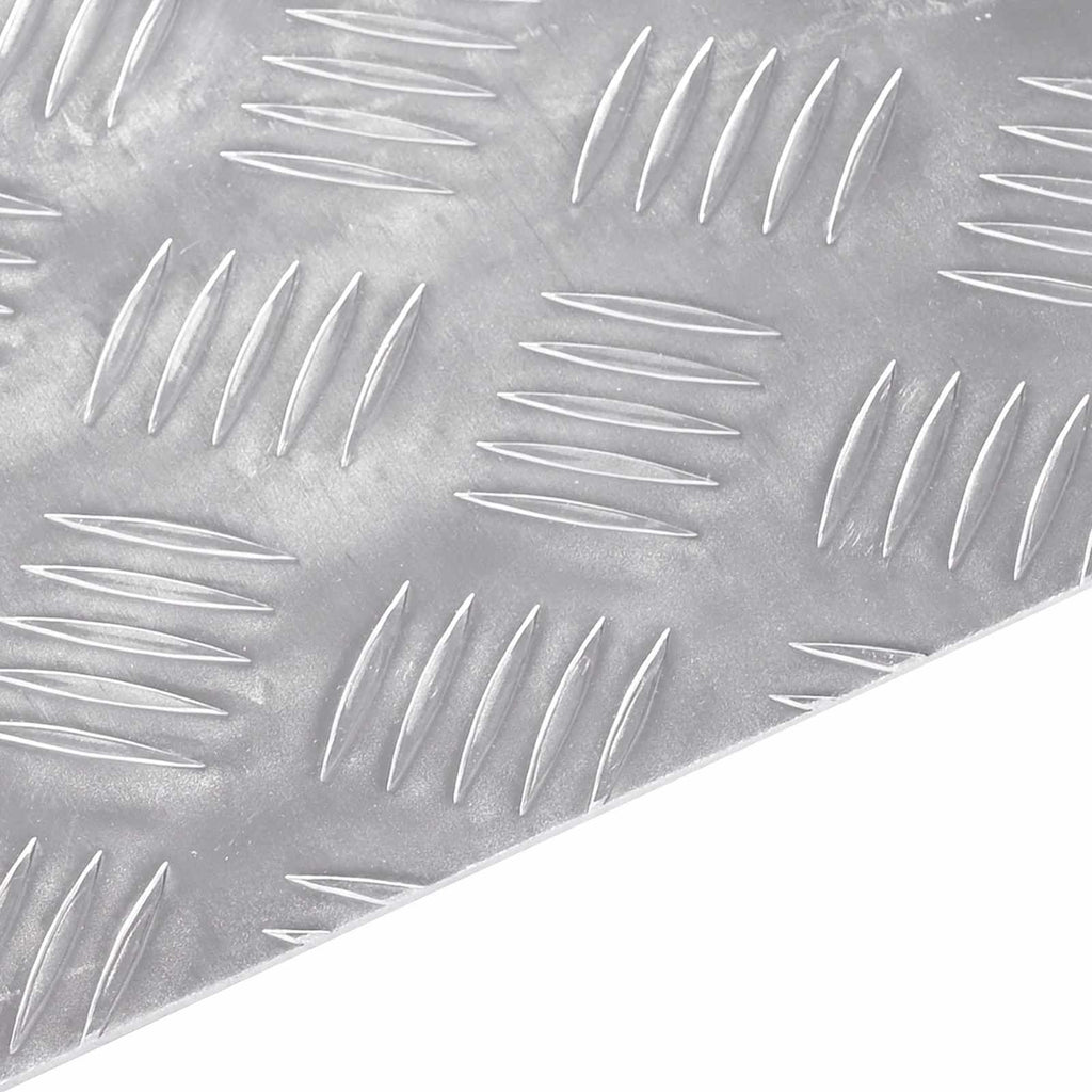 Laiptų danga Stačiakampio 2 pcs Sidabro 50 x 25 cm Aliuminis