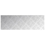 Laiptų danga Stačiakampio 2 pcs Sidabro 75 x 25 cm Aliuminis