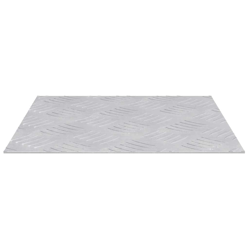 Laiptų danga Kvadrato 4 pcs Sidabro 30 x 30 cm Aliuminis