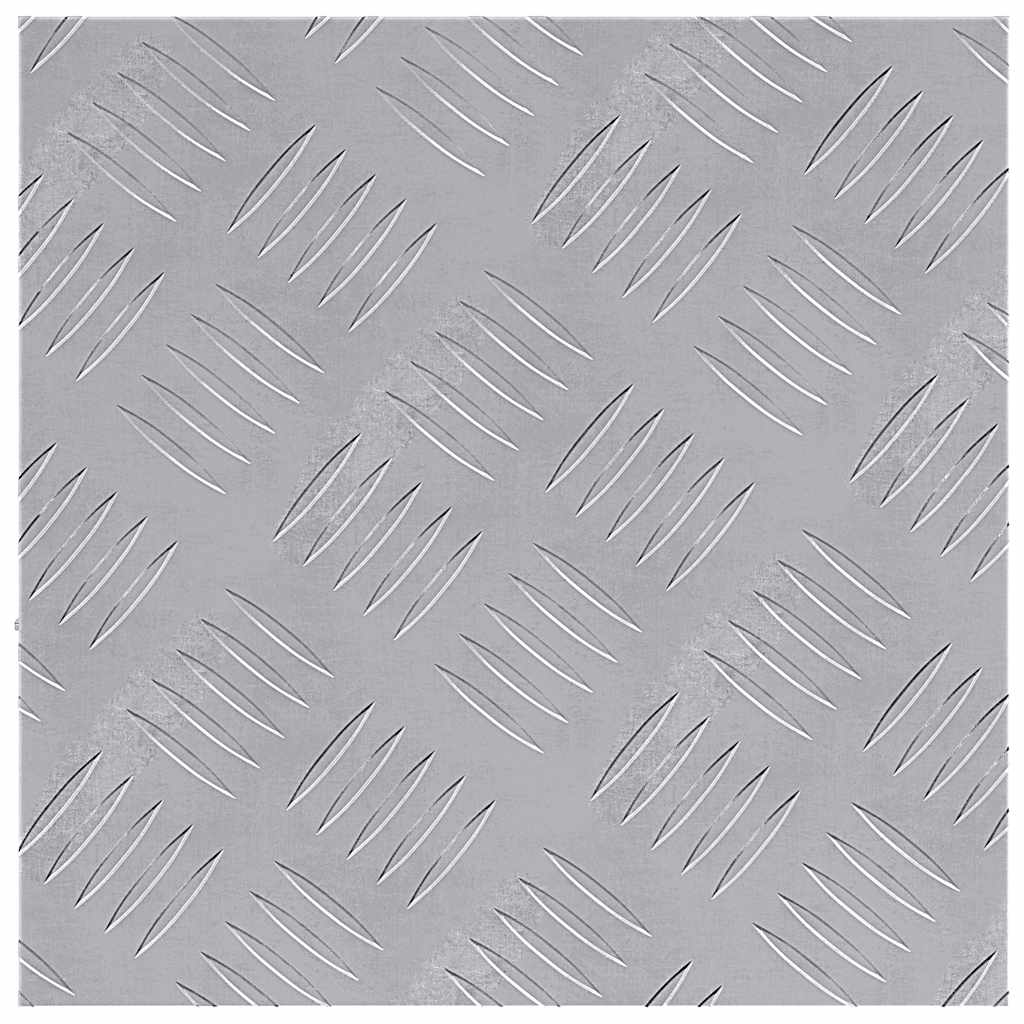 Laiptų danga Kvadrato 2 pcs Sidabro 30 x 30 cm Aliuminis