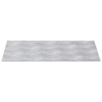 Laiptų danga Stačiakampio 2 pcs Sidabro 40 x 30 cm Aliuminis