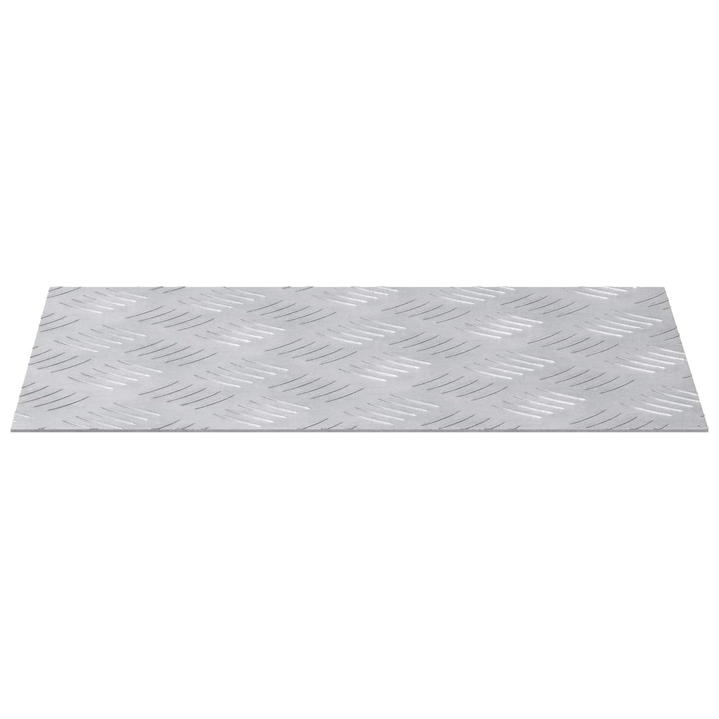 Laiptų danga Stačiakampio 2 pcs Sidabro 40 x 30 cm Aliuminis