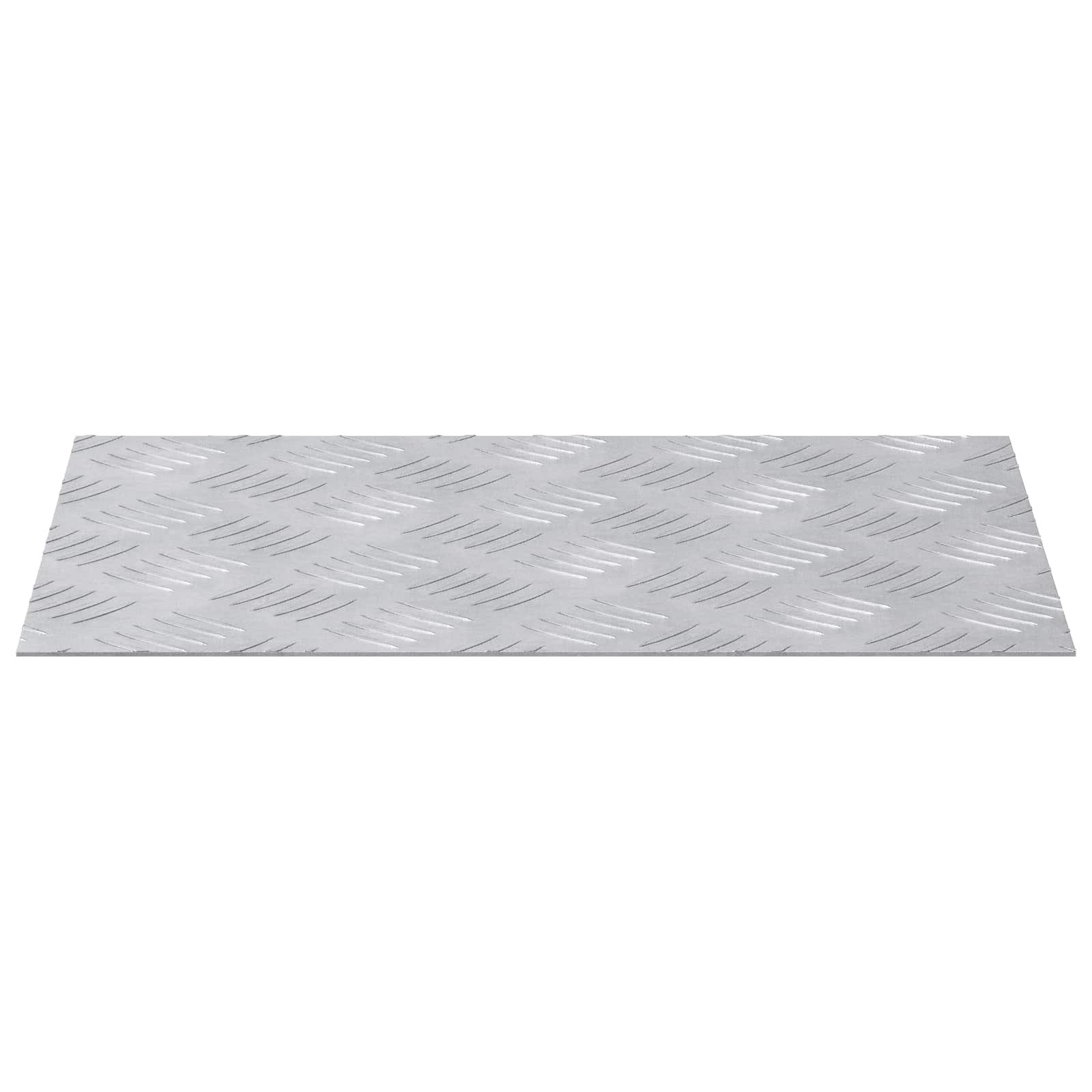 Laiptų danga Stačiakampio 2 pcs Sidabro 40 x 30 cm Aliuminis
