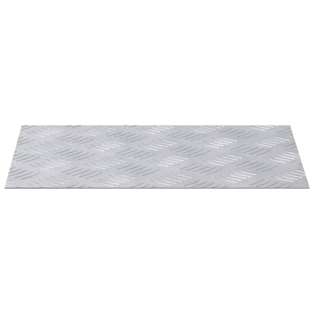 Laiptų danga Stačiakampio 4 pcs Sidabro 40 x 30 cm Aliuminis