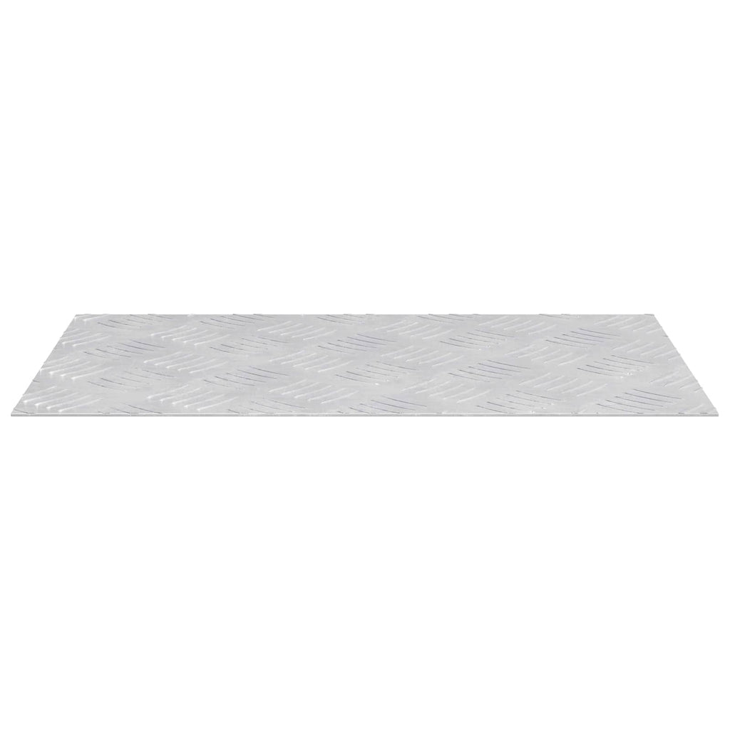 Laiptų danga Stačiakampio 2 pcs Sidabro 50 x 30 cm Aliuminis