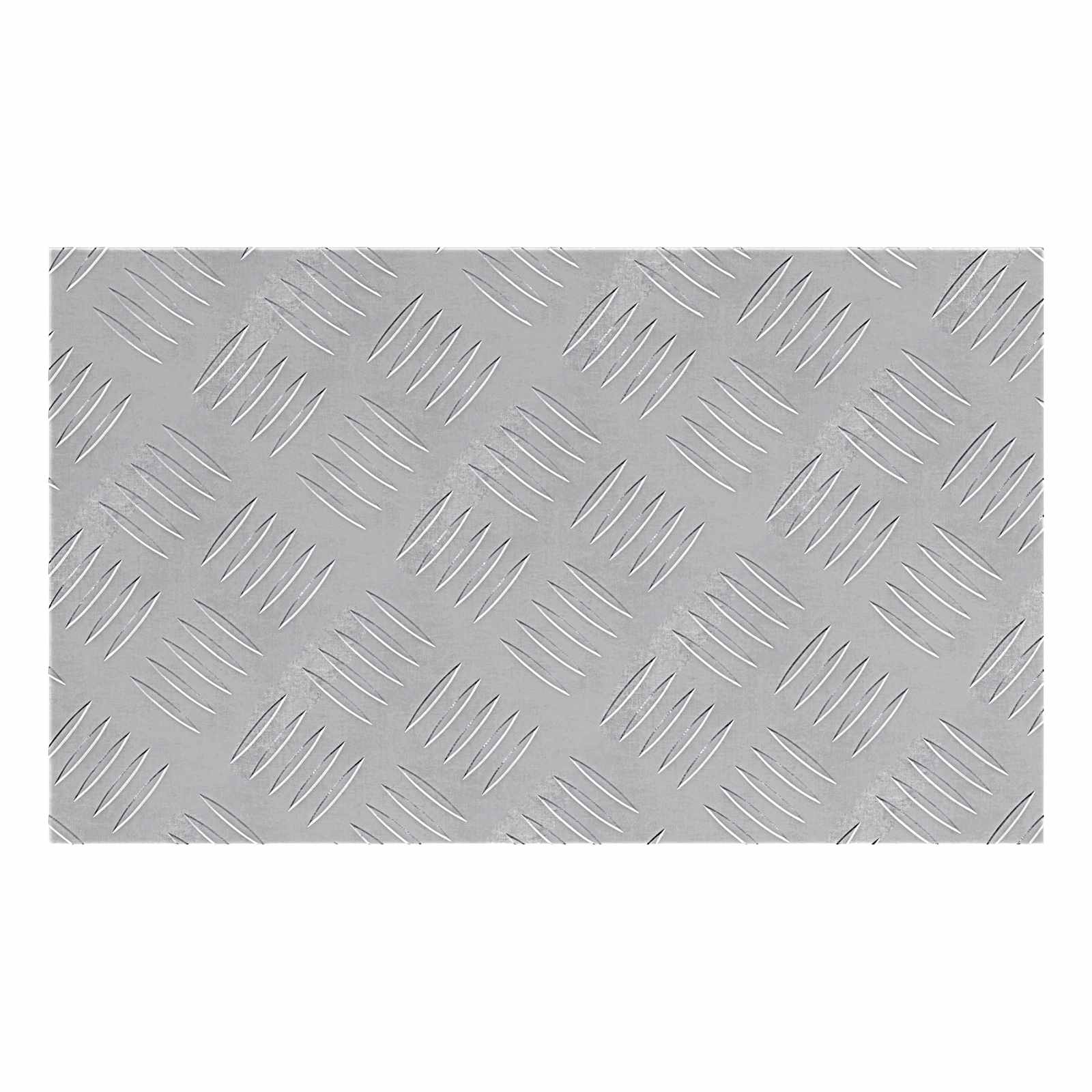 Laiptų danga Stačiakampio 2 pcs Sidabro 50 x 30 cm Aliuminis