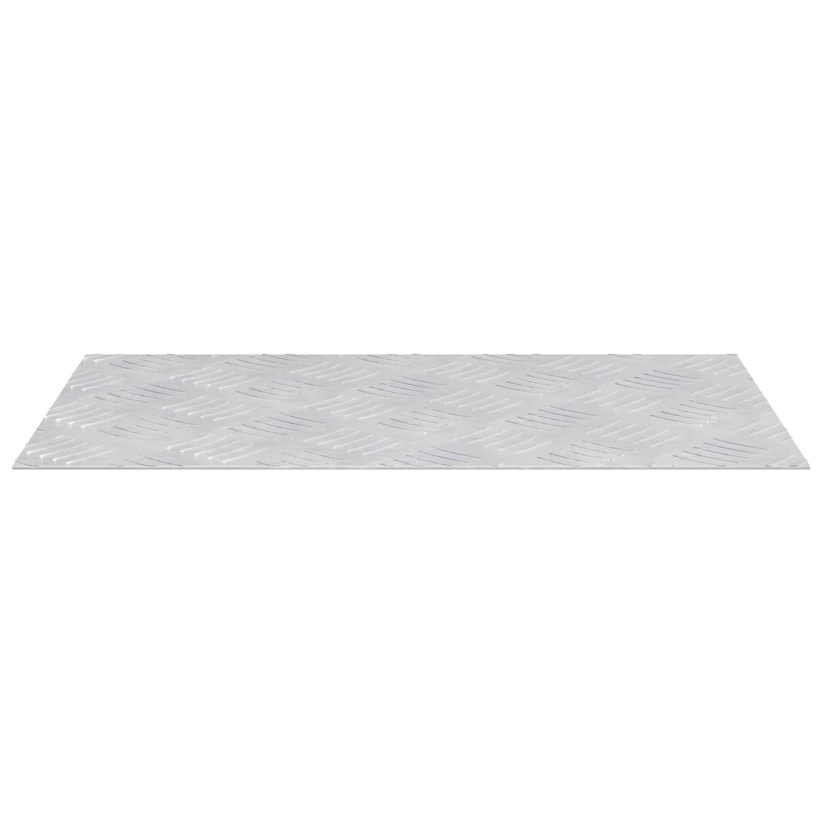 Laiptų danga Stačiakampio 4 pcs Sidabro 50 x 30 cm Aliuminis