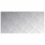 Laiptų danga Stačiakampio 2 pcs Sidabro 60 x 30 cm Aliuminis