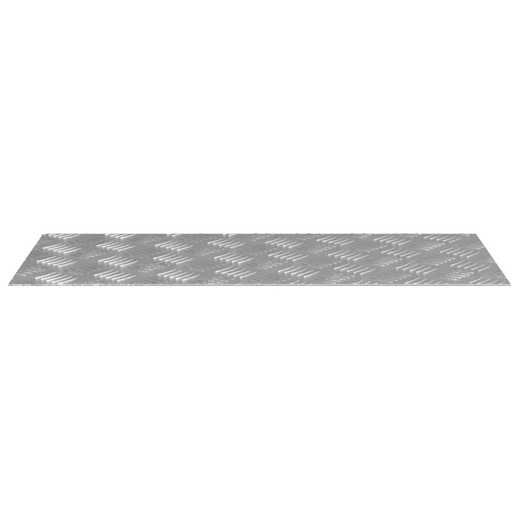 Laiptų danga Stačiakampio 4 pcs Sidabro 70 x 30 cm Aliuminis