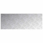 Laiptų danga Stačiakampio 4 pcs Sidabro 80 x 30 cm Aliuminis