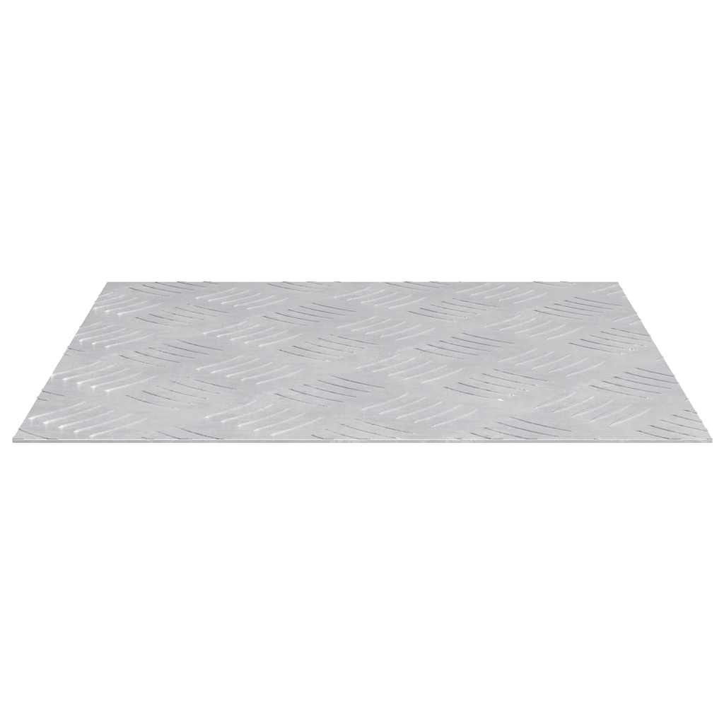 Laiptų danga Kvadrato 4 pcs Sidabro 40 x 40 cm Aliuminis