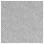 Laiptų danga Kvadrato 4 pcs Sidabro 40 x 40 cm Aliuminis