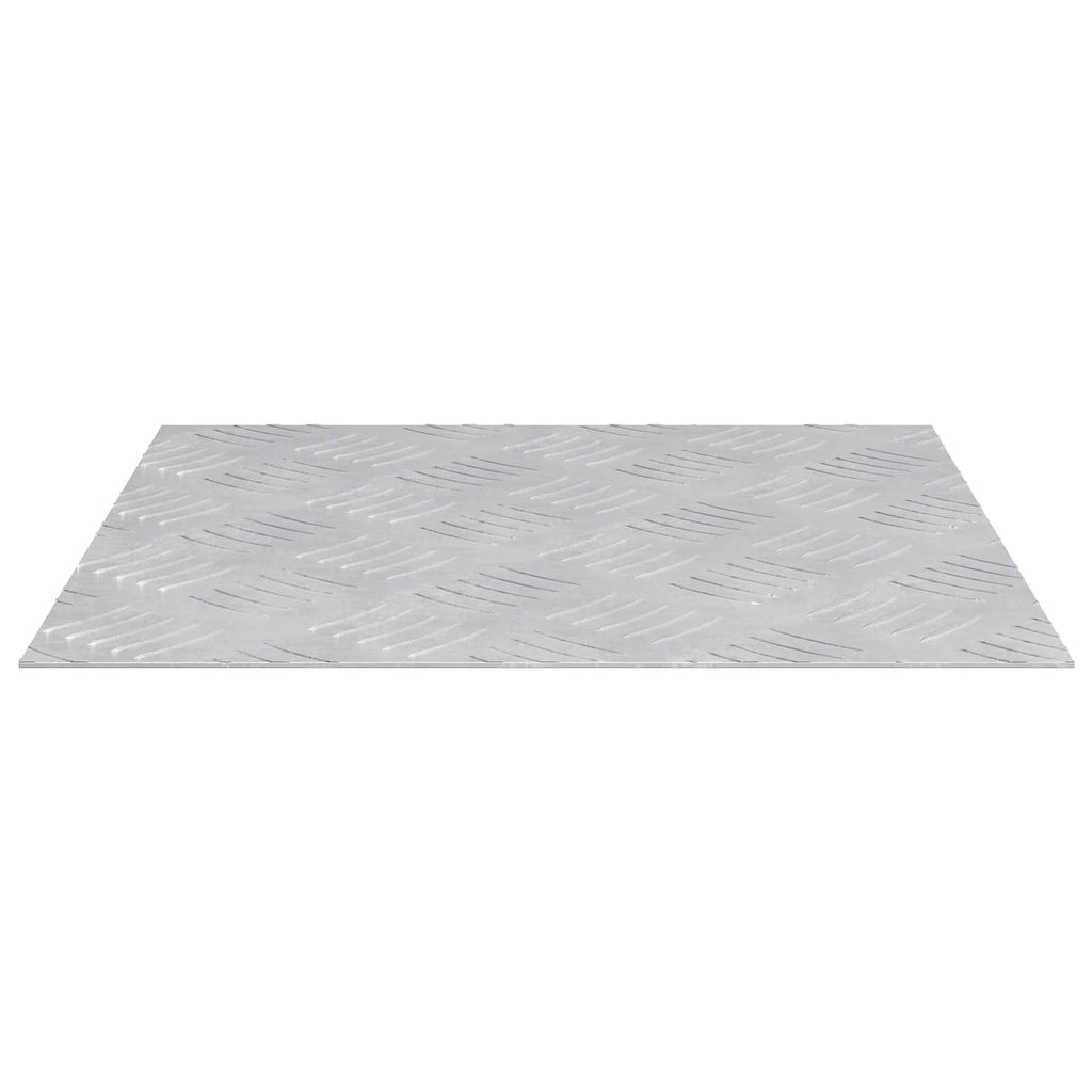 Laiptų danga Kvadrato 4 pcs Sidabro 40 x 40 cm Aliuminis