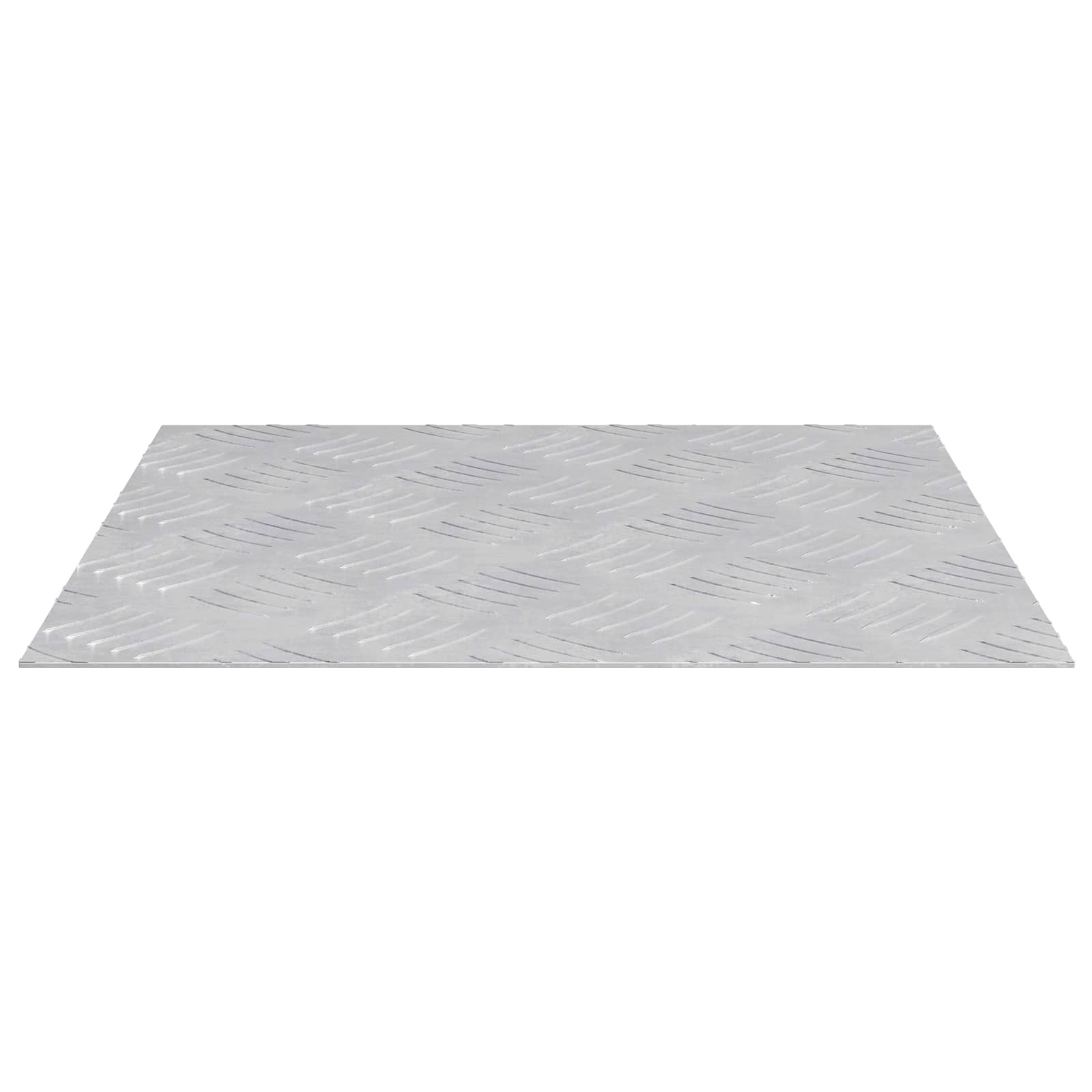 Laiptų danga Kvadrato 4 pcs Sidabro 40 x 40 cm Aliuminis
