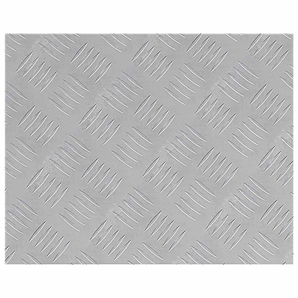 Laiptų danga Stačiakampio 2 pcs Sidabro 50 x 40 cm Aliuminis