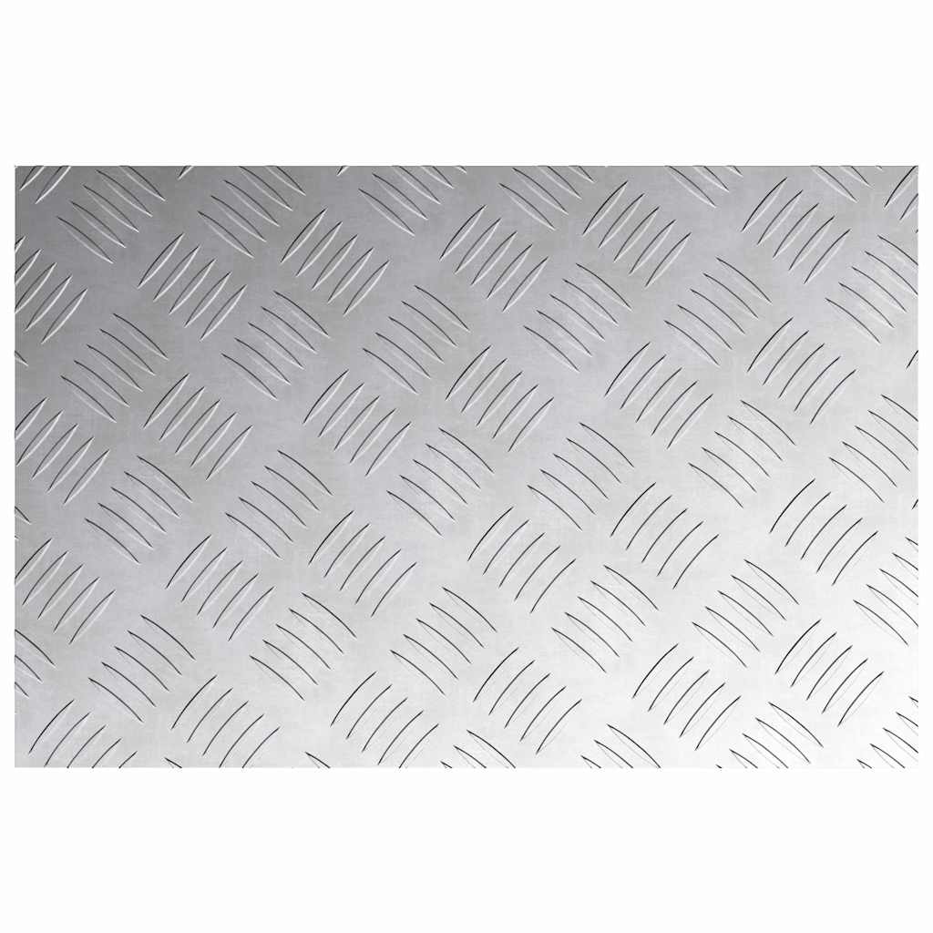 Laiptų danga Stačiakampio 2 pcs Sidabro 60 x 40 cm Aliuminis