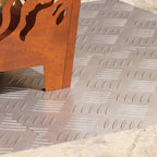 Laiptų danga Stačiakampio 4 pcs Sidabro 60 x 40 cm Aliuminis