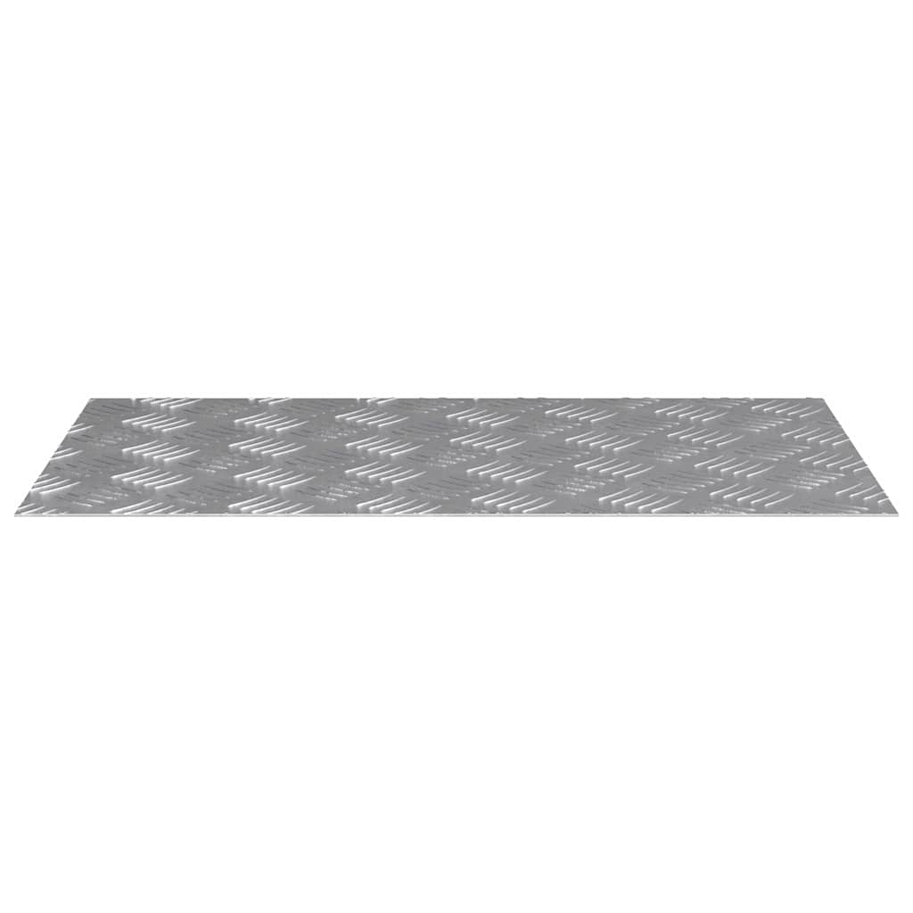 Laiptų danga Stačiakampio 2 pcs Sidabro 70 x 40 cm Aliuminis