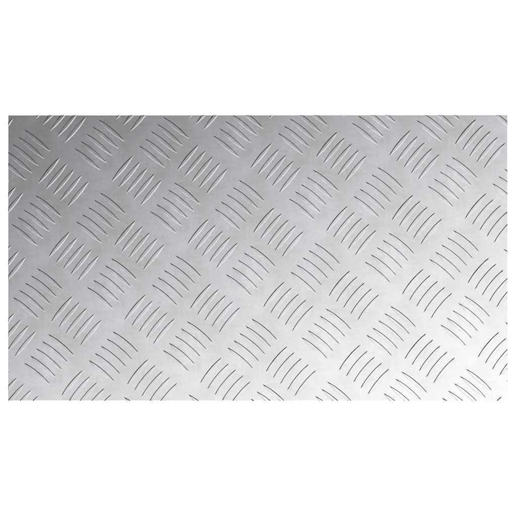Laiptų danga Stačiakampio 2 pcs Sidabro 70 x 40 cm Aliuminis