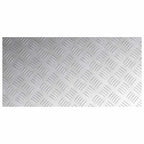 Laiptų danga Stačiakampio 2 pcs Sidabro 80 x 40 cm Aliuminis