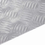 Laiptų danga Stačiakampio 4 pcs Sidabro 90 x 40 cm Aliuminis
