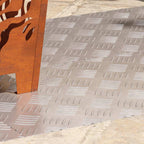 Laiptų danga Stačiakampio 4 pcs Sidabro 100 x 40 cm Aliuminis
