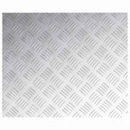 Laiptų danga Stačiakampio 2 pcs Sidabro 60 x 50 cm Aliuminis