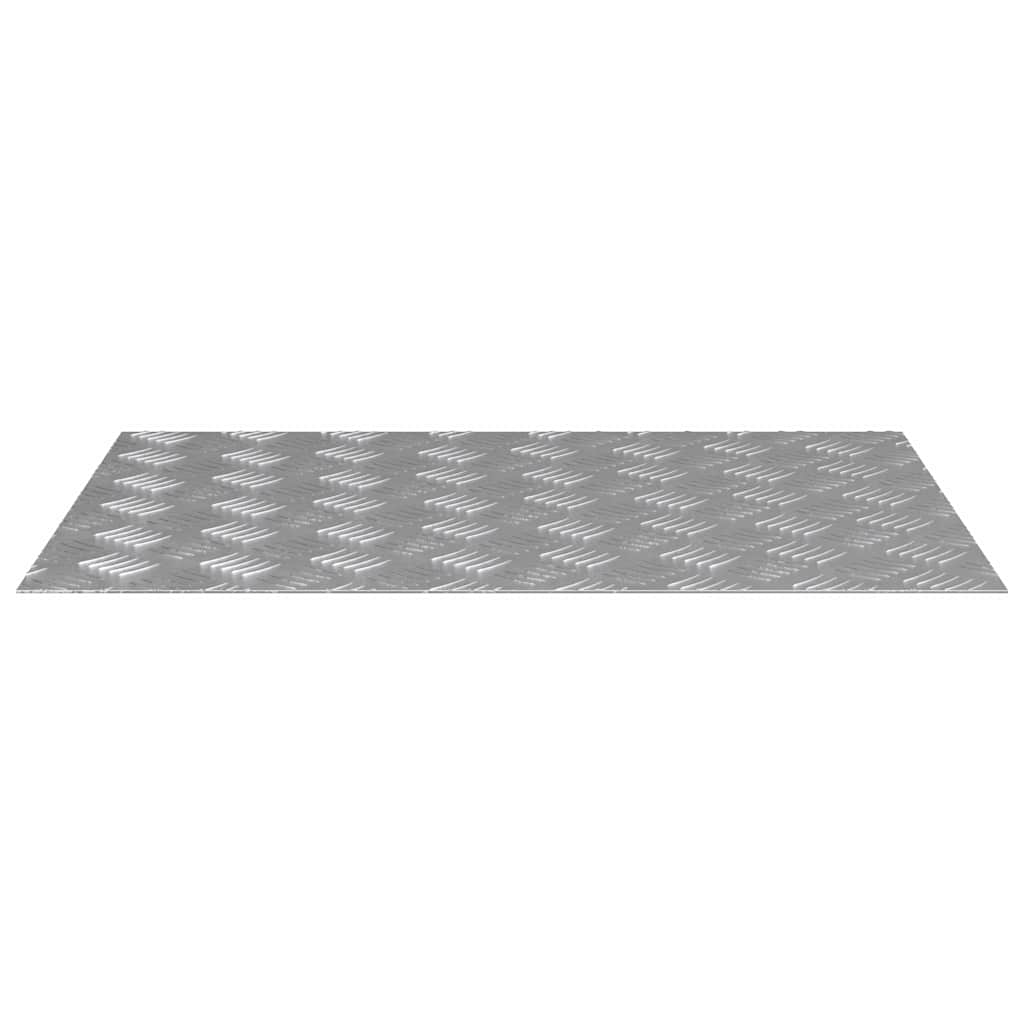 Laiptų danga Stačiakampio 4 pcs Sidabro 70 x 50 cm Aliuminis