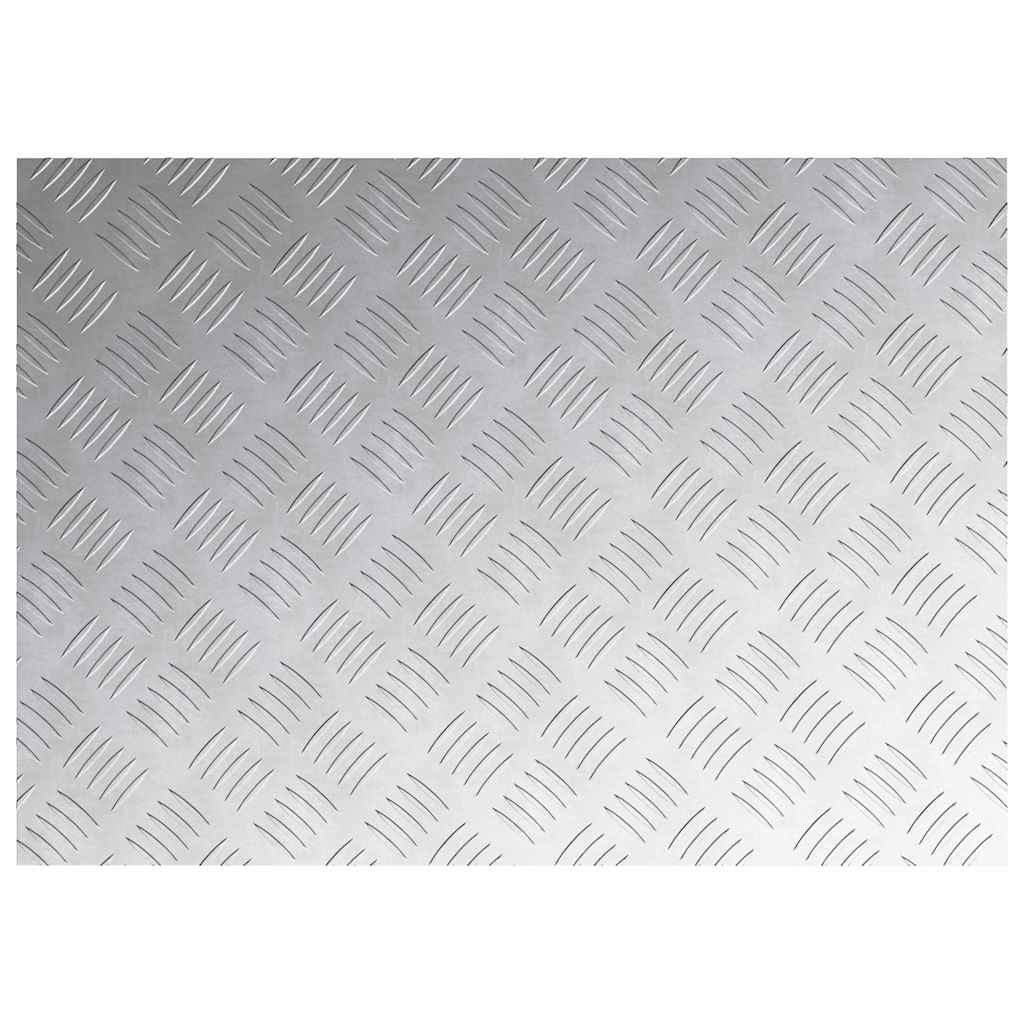 Laiptų danga Stačiakampio 4 pcs Sidabro 70 x 50 cm Aliuminis