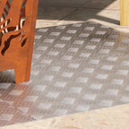 Laiptų danga Stačiakampio 4 pcs Sidabro 80 x 50 cm Aliuminis