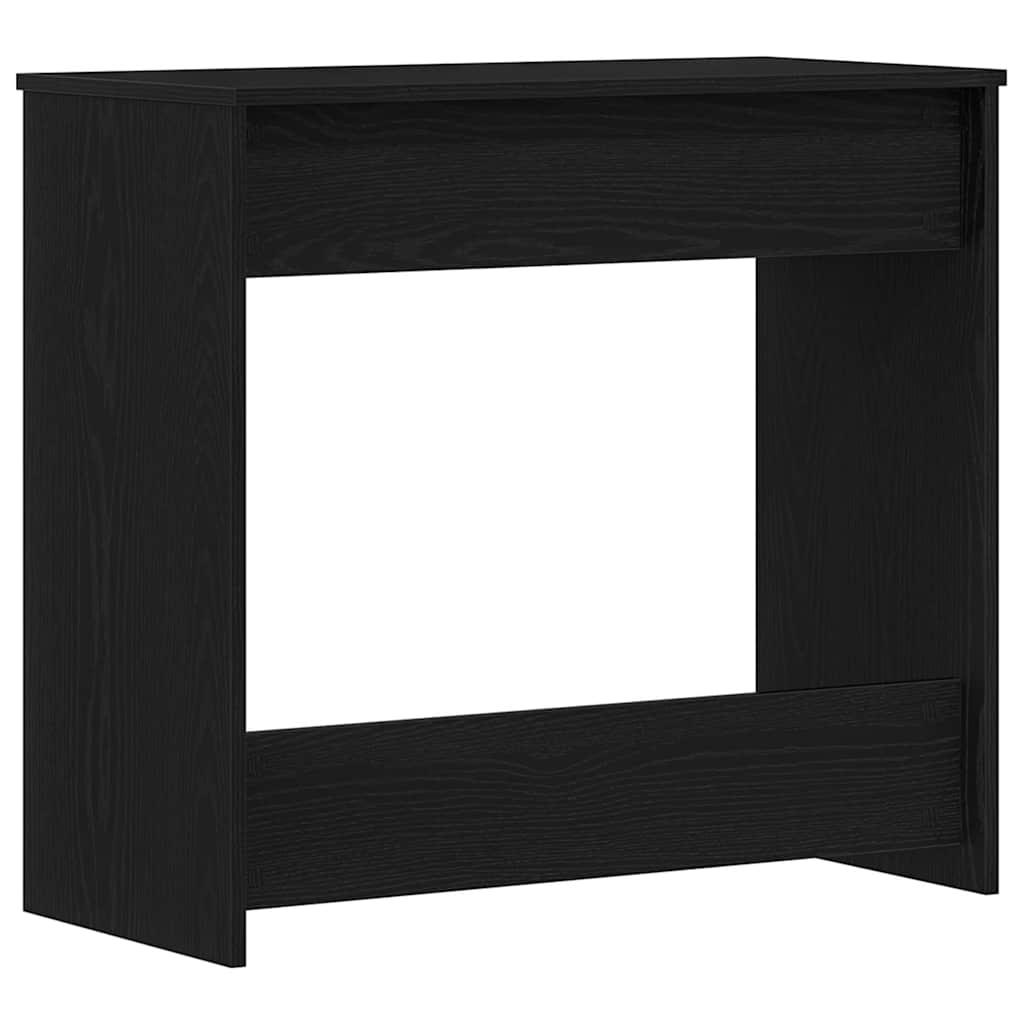 Stalas Juodas ąžuolas 80 x 40 x 75 cm Apdirbta mediena