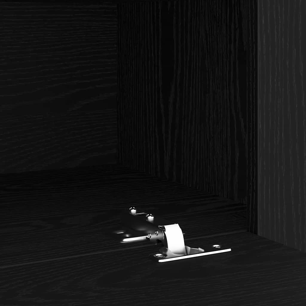 Televizoriaus spintelė Juodas ąžuolas 120 x 35 x 40 cm