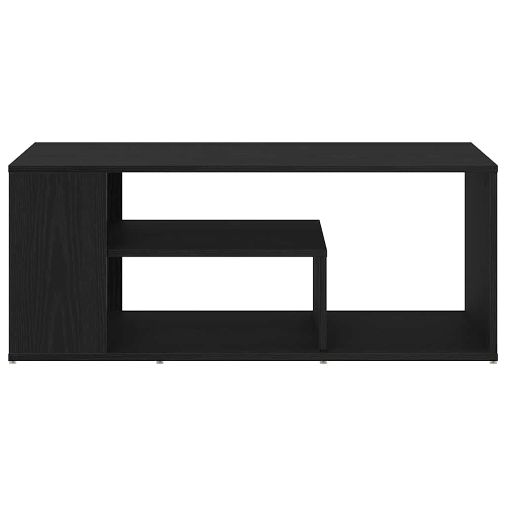 Kavos staliukas Juodas ąžuolas 100 x 50 x 40 cm