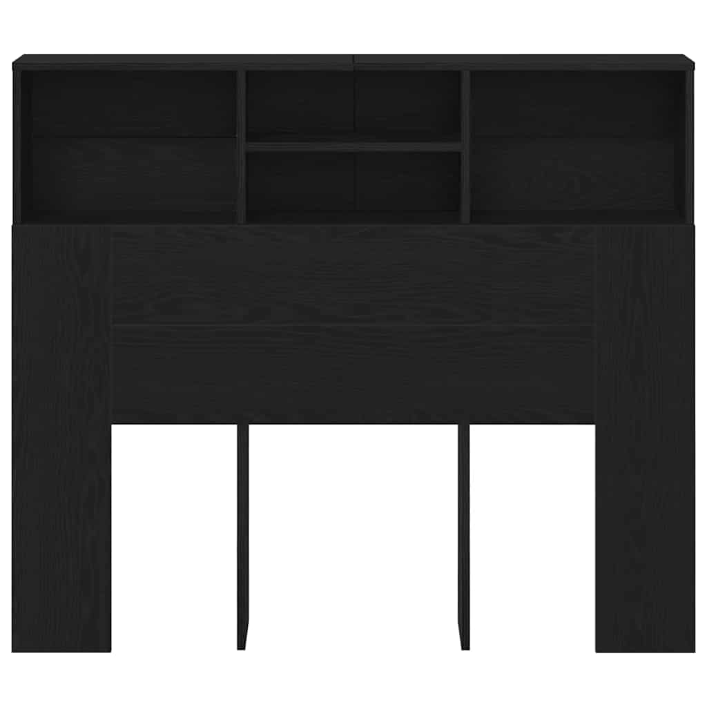 Galvūgalio spintelė Juodas ąžuolas 120 x 19 x 103,5 cm