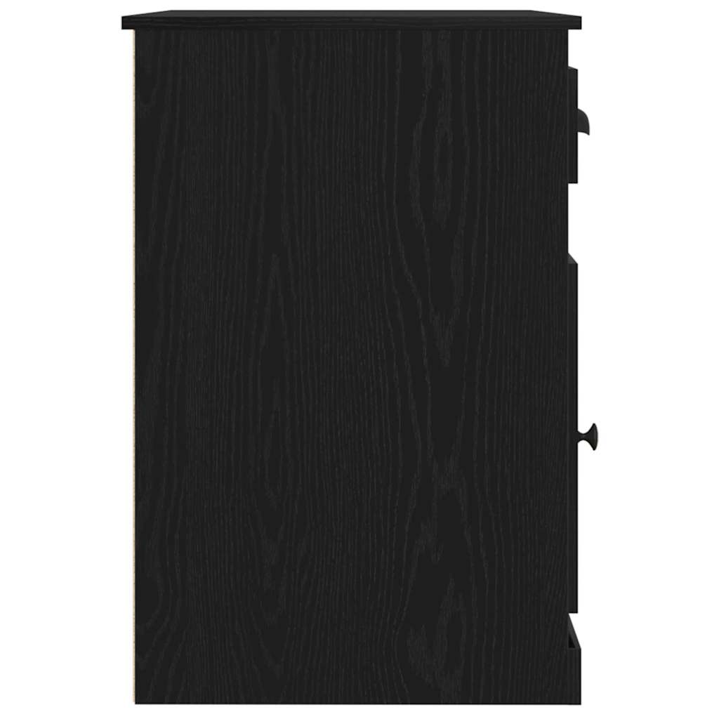 Stalas Juodas ąžuolas 50 x 115 x 75 cm Apdirbta mediena