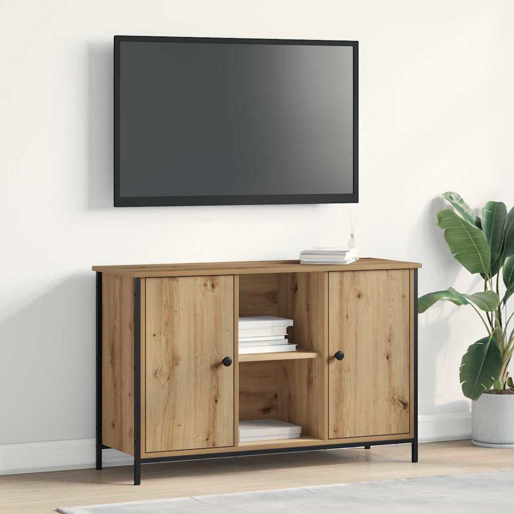 TV spintelių komplektas Amatininkų ąžuolas 101 x 35 x 65 cm