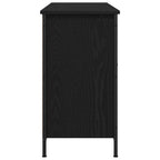 TV spintelių komplektas Juodas ąžuolas 101 x 35 x 65 cm