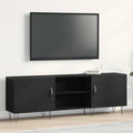 TV spintelių komplektas Juodas ąžuolas 150 x 30 x 50 cm