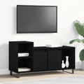 TV spintelių komplektas Juodas ąžuolas 100 x 35 x 55 cm