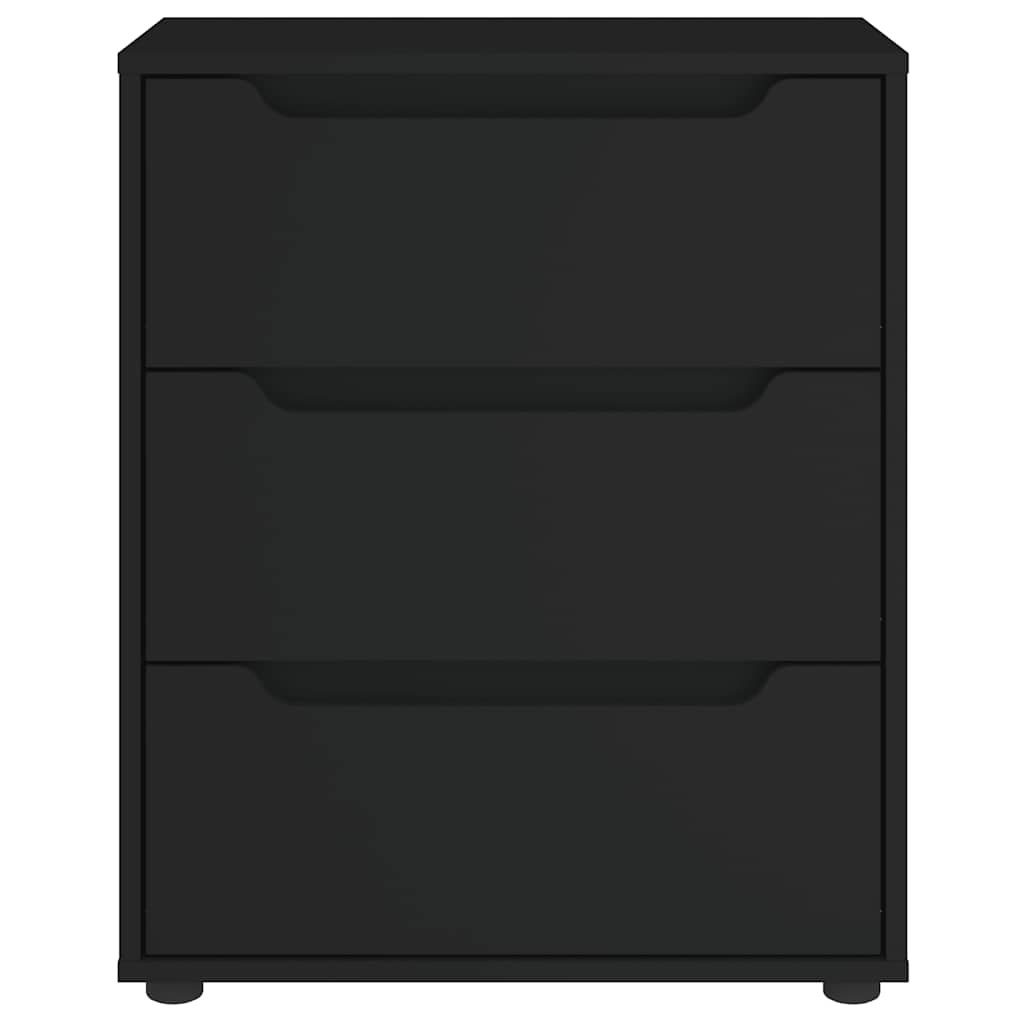 Indauja VISNES Juoda 60x40x73 cm Inžinierinė mediena