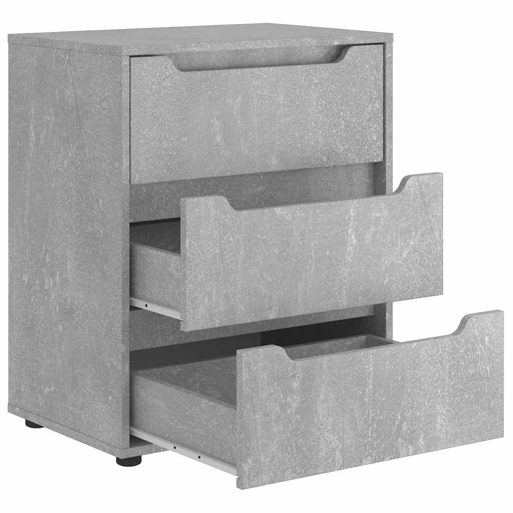 indauja VISNES Betonas Pilkas 60x40x73 cm Inžinerinė mediena