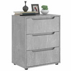 indauja VISNES Betonas Pilkas 60x40x73 cm Inžinerinė mediena