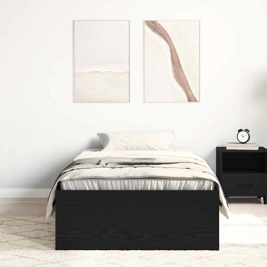 Lovos rėmas be čiužinio, 75x190 cm, apdirbta mediena