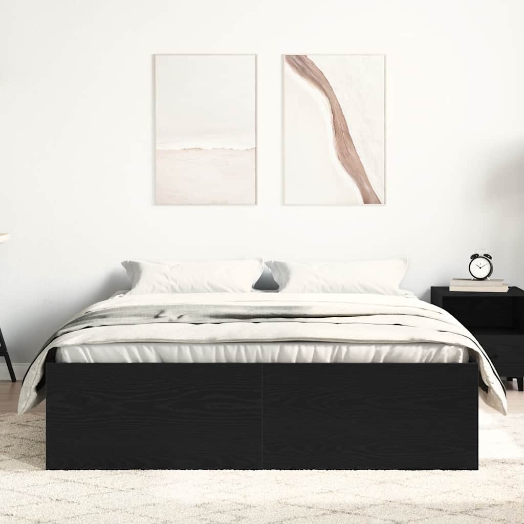 Lovos rėmas be čiužinio, 135x190 cm, apdirbta mediena