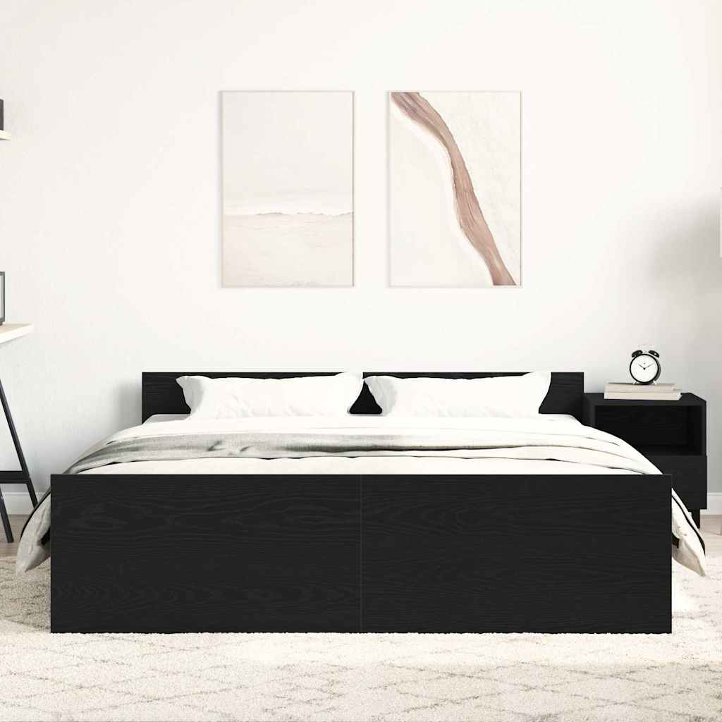 Lovos rėmas be čiužinio, 150x200 cm, apdirbta mediena