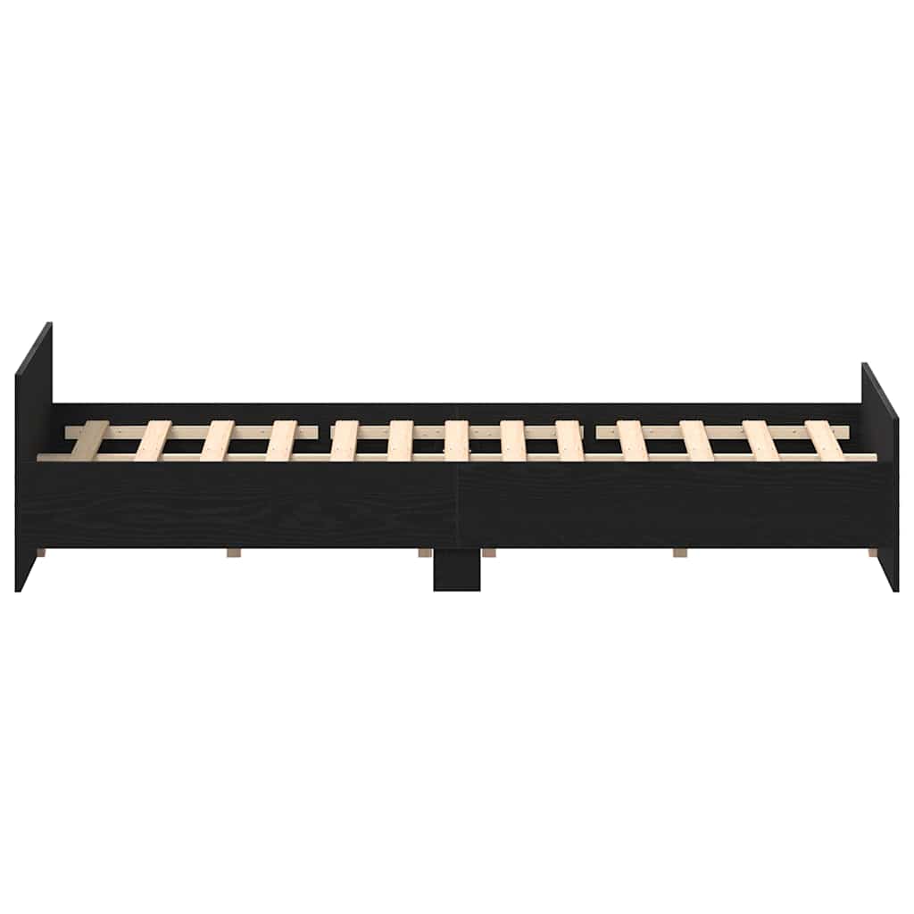 Lovos rėmas be čiužinio, 150x200 cm, apdirbta mediena