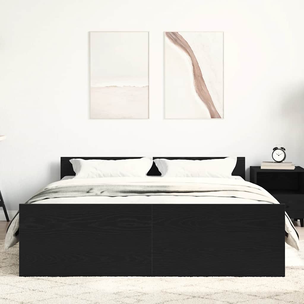 Lovos rėmas be čiužinio, 135x190 cm, apdirbta mediena
