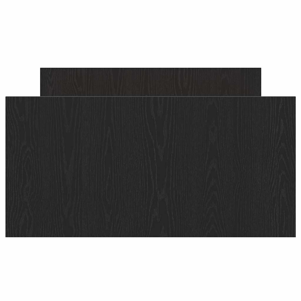 Lovos rėmas juoda ąžuolo 90 x 200 cm Apdirbta mediena