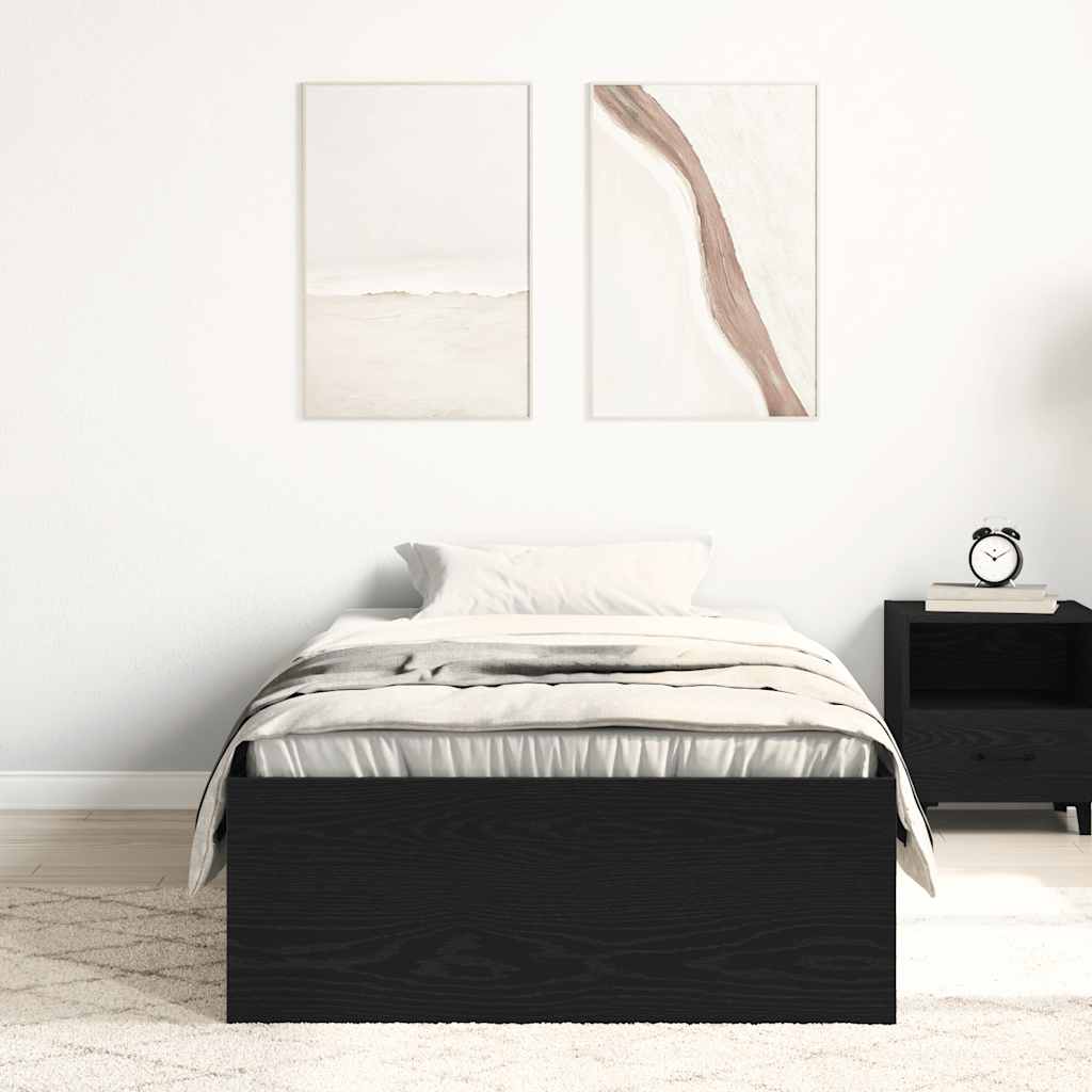 Lovos rėmas be čiužinio, 90x200 cm, apdirbta mediena