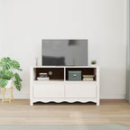 TV spintelė su stalčių Drammen Balta 99 x 43 x 55 cm